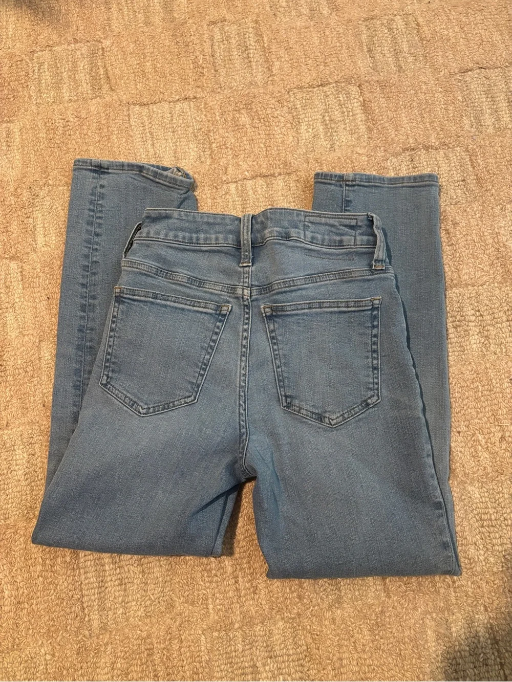 J. Crew Men's Light Blue Slim Straight Jeans